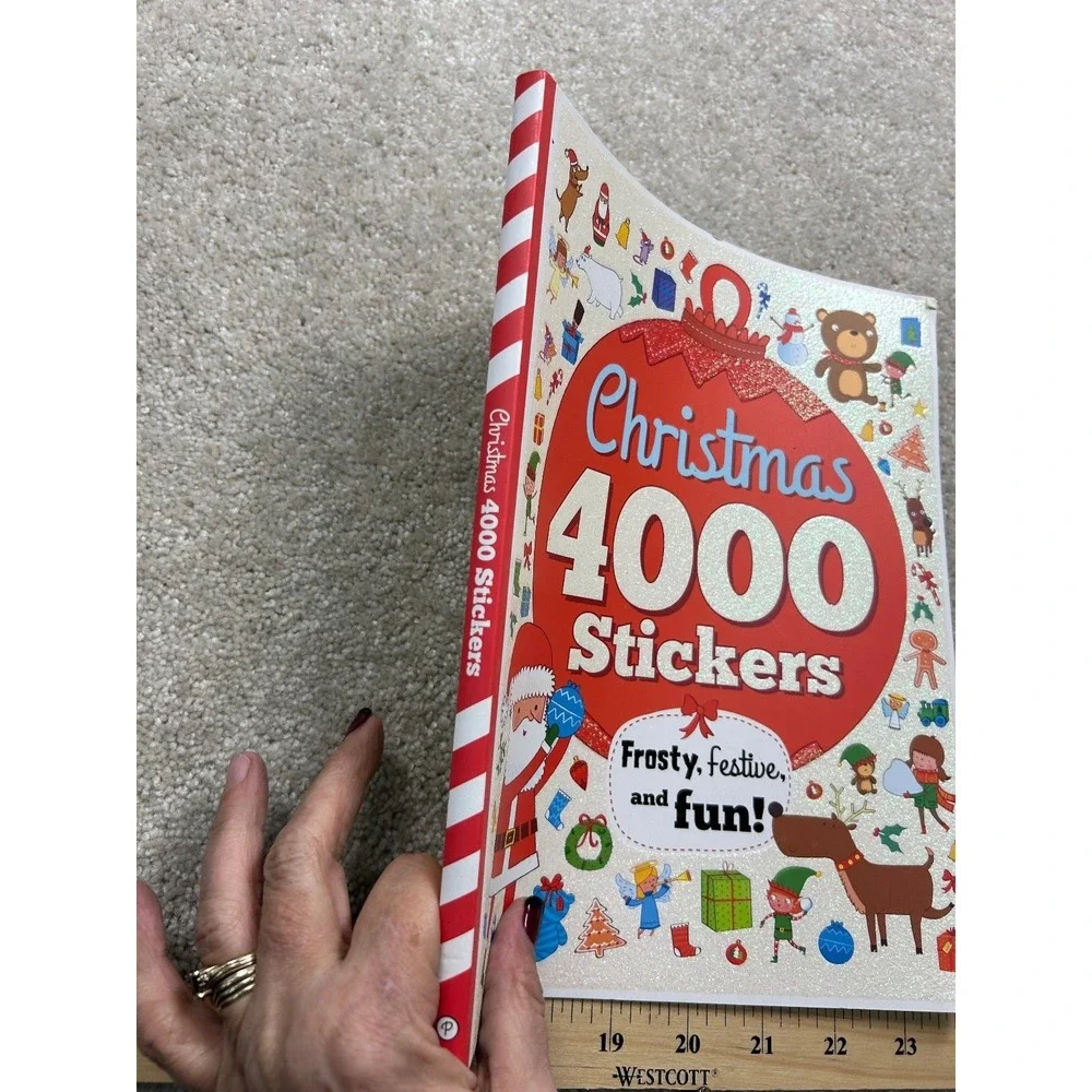 Christmas 4000 Stickers Rachel Gippetti 2015 Activity Book‎ Parragon